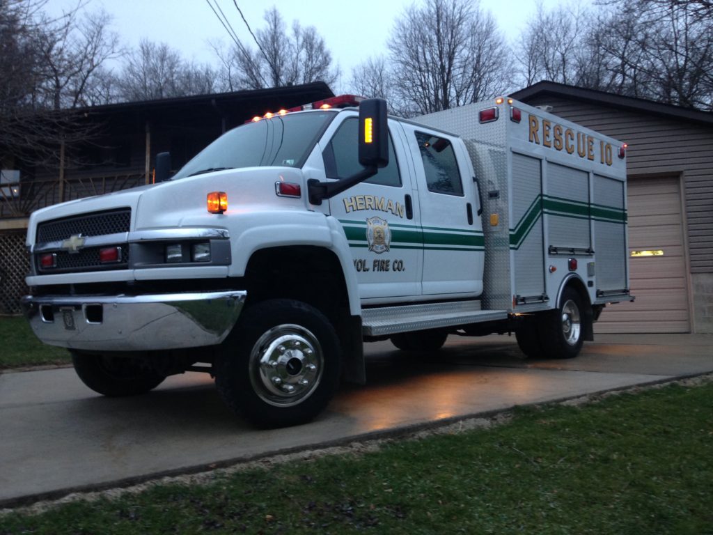 Apparatus Herman Volunteer Fire Co. Herman Pennsylvania